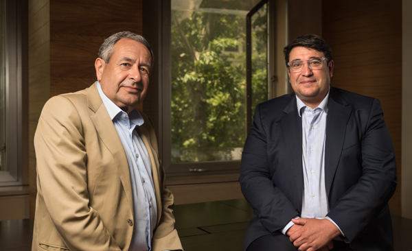 Pedro Rodríguez (socio) y Luis Marigómez (CEO)