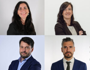 Carmen Arenas, Silvia Sánchez, Pablo Martínez Varela y Alejandro Serrano