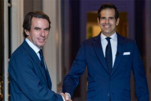 José María Aznar, ex Presidente de España y Antonio Benítez Ostos, Socio - Director de Administrativando Abogados
