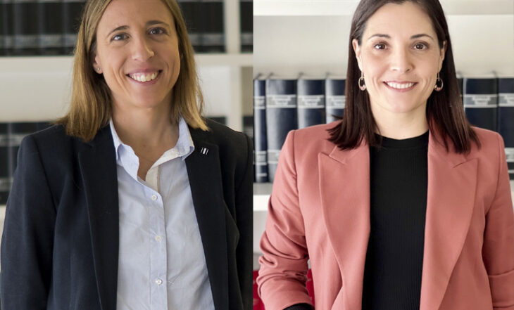 Teresa Trigueros y Patricia Madrona