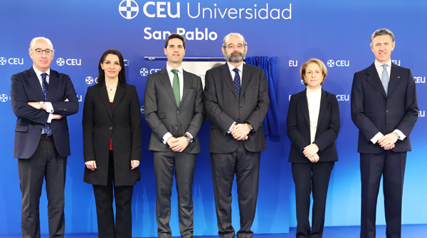Inauguración del edificio de Derecho de la CEU USP