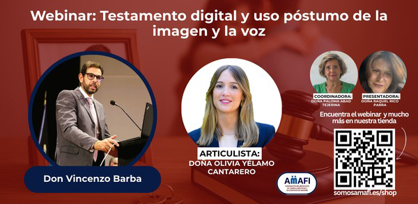Testamento digital y uso póstumo de la imagen y la voz