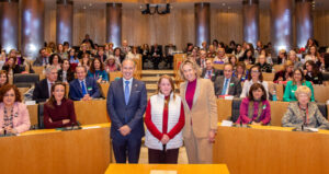 Eugenio Ribón, Amelia Valcárcel e Isabel Winkels