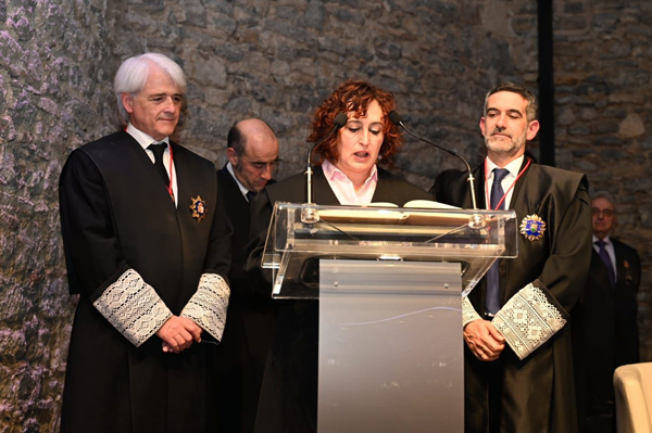 Salvador González, Susana Sucunza y Antón Echevarrieta