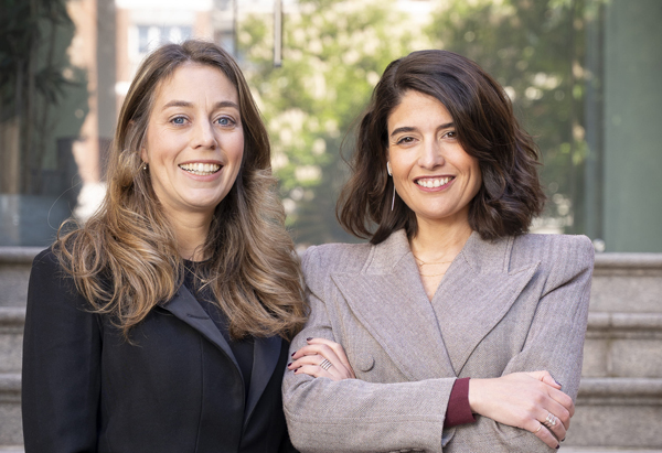 Leonie Timmers y Lucía Garralda