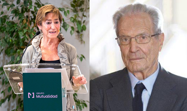 Victoria Ortega y Antonio Garrigues Walker