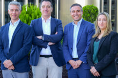 Mario Rodríguez Lancho, Carlos Barreda, Alberto Gilarranz y Aida Aparicio