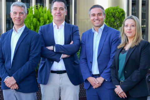 Mario Rodríguez Lancho, Carlos Barreda, Alberto Gilarranz y Aida Aparicio