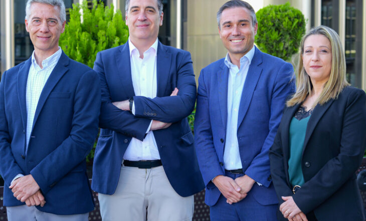 Mario Rodríguez Lancho, Carlos Barreda, Alberto Gilarranz y Aida Aparicio