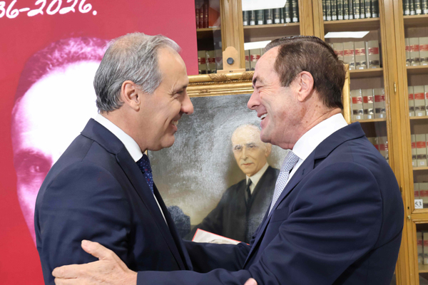 Eugenio Ribón y José Bono