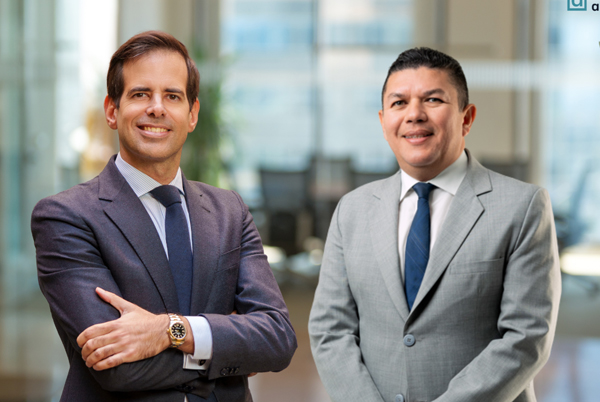 Antonio Benítez Ostos y Javier de la Hoz, socio director de Administrativando Abogados y De la Hoz Attorneys, respectivamente