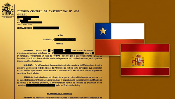 extradición internacional