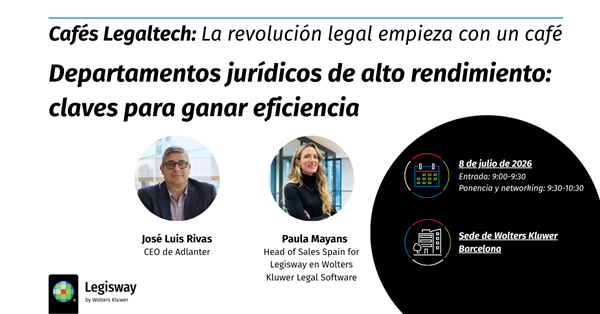 Café Legaltech de Wolters Kluwer