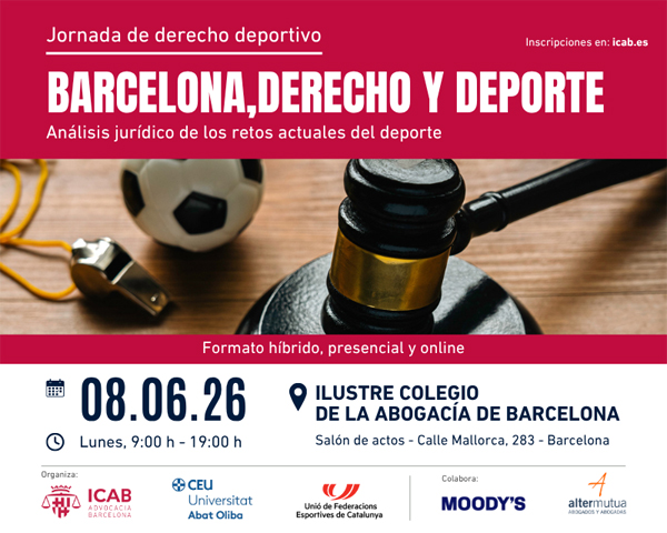 Barcelona, derecho y deporte