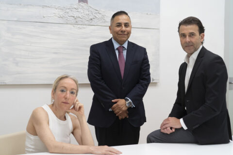 Inmaculada Pineda, Dino Carlos Caro Coria y Alfonso Garrido