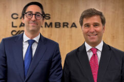 Felipe Ramírez de Dorado y Ernesto Lacambra
