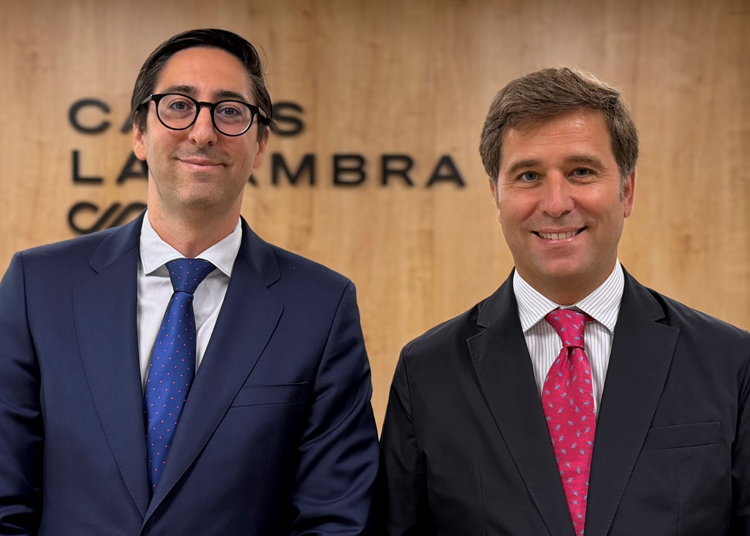 Felipe Ramírez de Dorado y Ernesto Lacambra