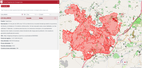 Portal Registral de Emergencias