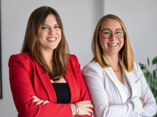 Linda Käser y Marisa Herbrandt