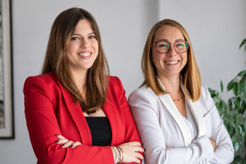 Linda Käser y Marisa Herbrandt