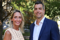 La socia directora de Auditoría de Grant Thornton Isabel Perea y el nuevo socio de la Firma en Bilbao, Álvaro González