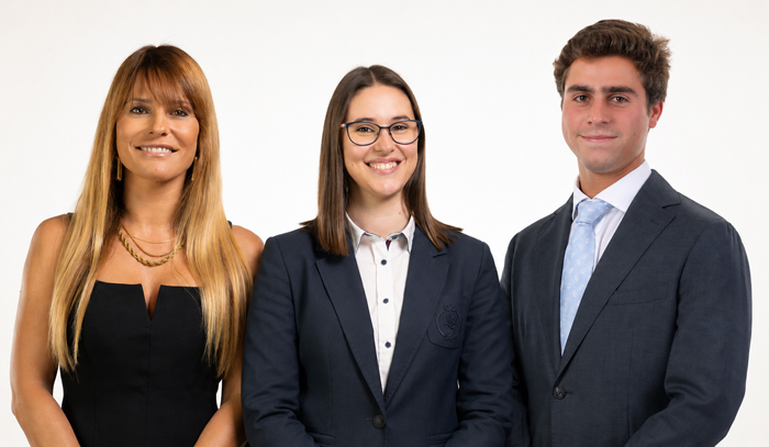 Carolina Meireles (Counsel), Tânia Nogueira (Associada) e Tomás Moita (Associado
