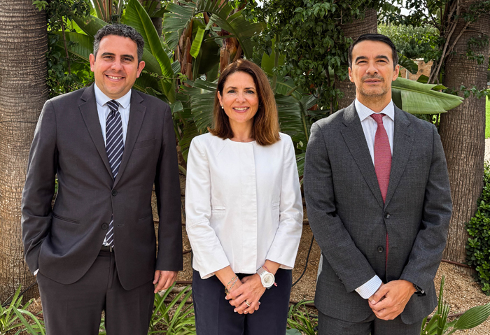 – Manuel Vargas, socio del área Advisory en Madrid, Ana Chaffer, socia de Auditoría en Valencia y Jesús Segovia, socio del área de Advisory en Madrid
