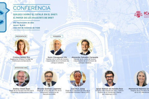 ICAG Diálogos sobre el catalán en el Derecho