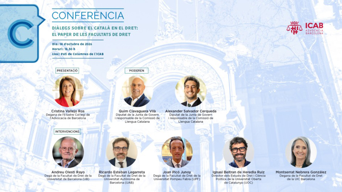 ICAG Diálogos sobre el catalán en el Derecho