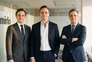 Alfonso Carrillo, Lorenzo Hernández y Jorge Perujo