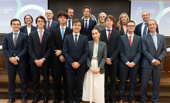 Los ganadores del Moot Court de Derecho Tributario