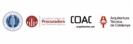 Consell de l’Advocacia Catalana, el Consell de Col·legis de Procuradors dels Tribunals de Catalunya, el Col·legi d’Arquitectes de Catalunya y el Consell de l’Arquitectura Tècnica de Catalunya