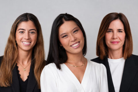 Ana López, Inés Colás y Raquel Cuesta